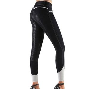 OEM Customized 2025 Women's Sports Midleggings <b>Waterproof</b> Mid/High Waist Equestrian Breeches Horse Riding <b>Jodhpurs</b> Fizzan - Product Image 3