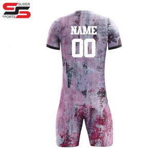 Camisetas de fútbol de poliéster 100% de la mejor calidad, camisetas de fútbol de equipo de secado rápido transpirables, ropa deportiva - Product Image 4