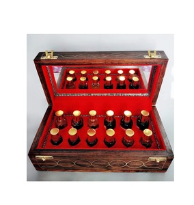 Boîte Attar traditionnelle Boîte cadeau en bois Collection sur boîte Premium Parfum pour homme-femme - Product Image 1
