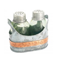Ustensiles de cuisine Caddy à sel et à poivre Caddy de qualité supérieure fait à la main Caddy classique élégant en gros Salière et poivrière