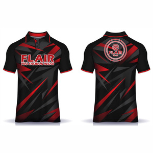 Gran oferta de algodón 100% para hombre, camiseta Polo personalizada de buena calidad, Color sólido, estilo informal, patrón, 180g, tela, peso frontal - Product Image 6