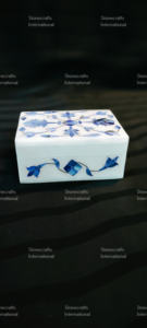 Best Selling Unique Collection White Marble Jewelry Box for Rings Earrings and More at Wholesale Price from Indian Supplier - Product Image 6