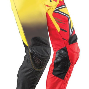 ชุดเสื้อและกางเกงมอเตอร์ครอสพิมพ์ลายแบบซับลิเมชั่น ผลิตจากโพลีเอสเตอร์ ระบายอากาศ กันลม แห้งเร็ว แผ่นผ้ายืดหยุ่น ให้การเคลื่อนไหวที่คล่องตัว - Product Image 6