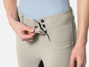 Pantalones de Montar a Caballo para Mujer, Diseño Elegante, Tela de Lona Transpirable, Ajuste Cómodo, Cintura Elástica Alta, Ligeros, Alta Calidad - Product Image 2