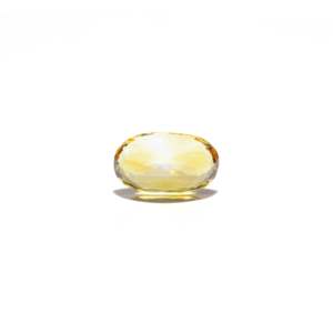 Piedra Suelta de Citrino Natural (Sunela) de Selección Premium de 4.05 Quilates, Corte Ovalado Facetado, Certificado IGI, Gema Amarilla Calibrada - Product Image 2