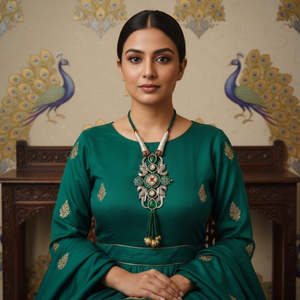 Collar Coleccionable Tribal Tales Royal Harmony, Joyería Elegante de Estilo Real - Product Image 2