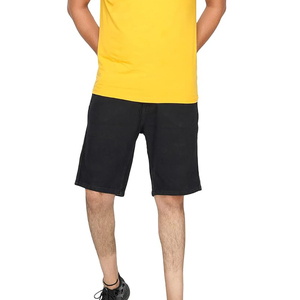 2026 Trending <b>High</b> <b>Waist</b> Casual <b>Men's</b> Denim Shorts with Knitted Fabric Breathable Button Closure Custom Color & Summer Ready - Product Image 6