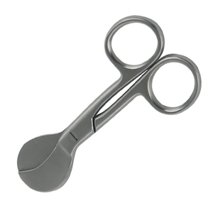 Ciseaux de cordon ombilical manuels en acier inoxydable allemand de haute qualité Instruments de coupe de cordon chirurgical placentaire gynécologique - Product Image 4
