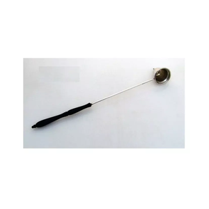 Vela de Metal estilosa y cómoda, color plateado, diseño atractivo, hecho a mano, niquelado, decorativo - Product Image 6