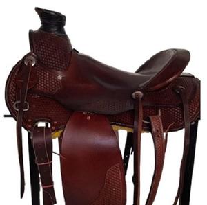 Juego de sillas de montar de cuero genuino de primera calidad, combinación perfecta para Western Endurance y English Racing con tachuelas - Product Image 1