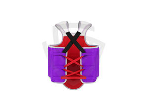 Protector de Pecho y Abdomen de Cuero PU de Alta Calidad, Transpirable y Duradero, Personalizable para MMA, Boxeo, Kickboxing y Muay Thai - Product Image 2