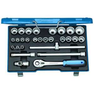 ชุดประแจบล็อก Gedore 1/2 นิ้ว เมตริก รุ่น UD พร้อมชุดเครื่องมือคุณภาพพรีเมียม 28 ชิ้น - Product Image 1