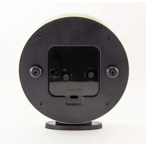 Horloge de table analogique en métal à base ovale en laiton AK en laiton et finition noire au meilleur prix pour les cadeaux/la décoration de salon - Product Image 3