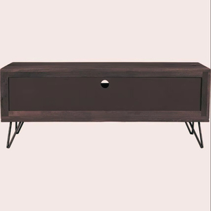 Style Boho avec grande capacité en bois Media Console TV Stand pour maison ferme hôpital école salle à manger salon ou bar - Product Image 4
