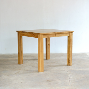 Mobilier Restaurant Moderne de Luxe Table à Manger Carrée en Bois de Teck Massif 90x90 cm pour Table de Restaurant Fabriqué en Indonésie - Product Image 2