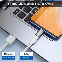 Adaptateur Micro USB vers USB C, connecteur de conversion d'adaptateur USB Type C
