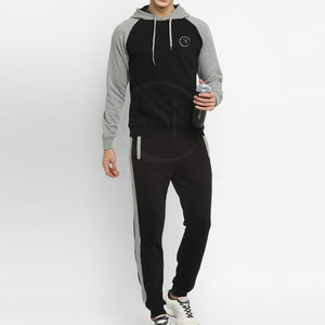 Nueva llegada de los hombres de alta calidad XL tamaño con capucha chándal 100% algodón Casual adulto Fitness ropa transpirable de talla grande primavera - Product Image 2