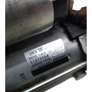 MOTORINO D'AVVIAMENTO FIAT Panda 3a Serie 51872564 312 A2.000 Bifuel/Gas 900 (12>) - Product Image 4