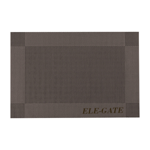 Set di 10 tovagliette in PVC lavabili per tavolo da pranzo, in tessuto, per uso domestico - Product Image 2