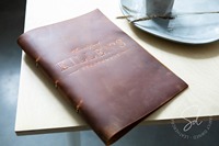 Vérifier le présentateur Restaurant Menu couvre cuir Plu Menus Restaurant dossiers Thai Menu couverture pas cher LMC-0025