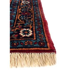 Tapis en laine noué à la main Aalam grande surface 9x12, motif géométrique abstrait rectangulaire pour entrée de maison, rouge-orange, tapis de chambre Paem-360 - Product Image 4