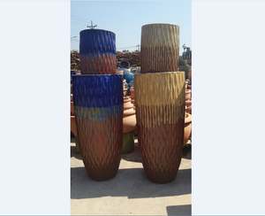 [Leo Nguyen Le] - Vente en gros de pots de jardin en céramique ronds, pots à fleurs et jardinières en céramique bon marché pour l'extérieur - Product Image 6