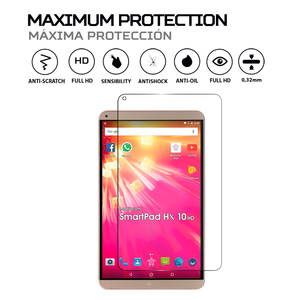 ANTISHOCK Screen Protector for Mediacom SmartPad Hx <b>10</b> HD <b>Tablet</b> Premium Coverguard - Product Image 2