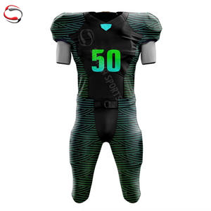 Concevez vos propres ensembles de maillots de football américain par sublimation personnalisés Vêtements de football d'équipe personnalisés Uniforme de football américain - Product Image 3