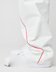 Ropa informal personalizada Pantalones de chándal Sueltos Holgados Pierna ancha Nylon Peso ligero A prueba de viento Hombres Vintage Cargo Trackpants - Product Image 5