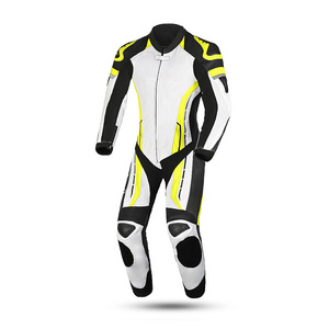 Combinaison de course en cuir personnalisée OEM, veste et pantalon de course automobile unisexe, techniques imprimées, respirant, léger - Product Image 6