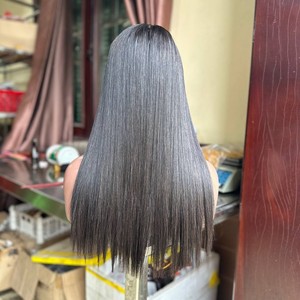 Vente en gros Perruque sans colle Perruques Cheveux Humains Lace Front Lisse Perruque Droite Produits pour Cheveux Bruts Vietnamiens Cheveux Humains Vietnamiens - Product Image 4