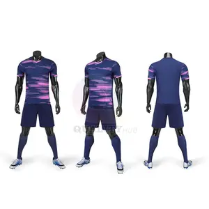 OEM bán buôn tùy chỉnh thiết kế thăng hoa in đồng phục bóng đá Bộ tùy chỉnh màu sắc đồng phục bóng đá cho nam giới