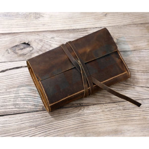 กระเป๋าหนังม้วนสำหรับช่างตัดผมแบบมีสไตล์ที่ใส่อุปกรณ์แต่งผมของขวัญสำหรับช่างทำผม - Product Image 6