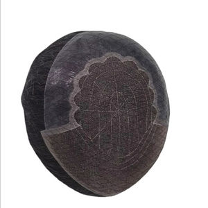 Perruque en cheveux humains Q6 Yaki, toupet pour homme, cheveux vierges Remy, trame unique, Bangladash Naturalizer Curl Bonnet, extension de cheveux Remi - Product Image 1