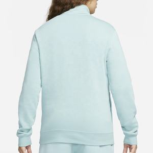 Custom Embroidered <b>Quarter</b>-<b>Zip</b> Golf <b>Men's</b> Regular Fit Long Sleeve UV Protection Winter Performance <b>Fleece</b> Hoodie - Product Image 2