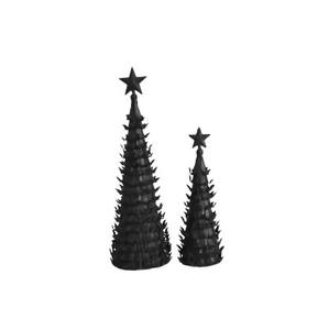 Sapin de Noël en métal doré avec finition brillante, idéal pour la décoration festive de luxe à la maison et l'exposition de table de fête - Product Image 6
