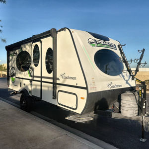 Used 2024 Coachmen 18R 20ft Family of Four Modern Lightweight Waterproof Remote <b>Bunk</b> Travel Trailer for Sale - Product Image 1