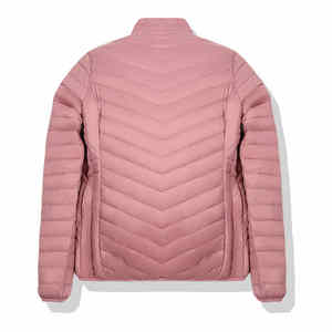 Nouveauté best-seller Veste matelassée pour femmes avec logo personnalisé Taille XL Confortable Longue Longueur au sommet du classement OEM Coton fabriqué en usine - Product Image 2