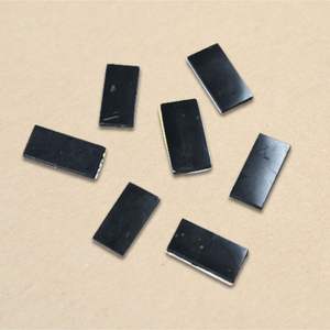 Autocollant rectangulaire poli en shungite pour téléphone, 0,6 x 1 pouce (15 x 25 mm) - Product Image 2