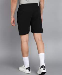 Men's <b>Super</b> Combed Cotton Straight Fit Solid <b>Shorts</b> with Side Pockets 100% Eco-Friendly Cotton - Product Image 4