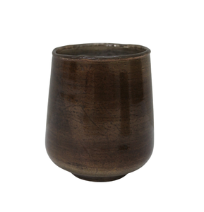 Evento decorativo vidrio votivo diseño moderno Color marrón vela tarro para fiesta en casa y Decoración de mesa al por mayor a granel - Product Image 1