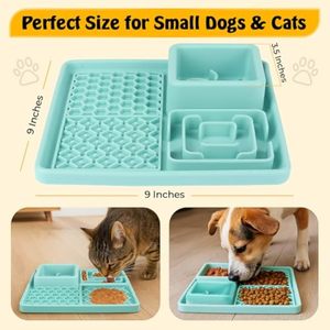 Tapis de léchage en silicone pour chien et chat Vente en gros sans BPA coussin d'alimentation antidérapant lavable au lave-vaisselle accessoire apaisant pour animaux de compagnie - Product Image 2