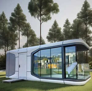 Casa Cápsula Modular Portátil Moderna con Dormitorio y Baño, Construcción con Paneles Sándwich para Complejos Turísticos, Hoteles, Parques y Villas al Aire Libre - Product Image 3