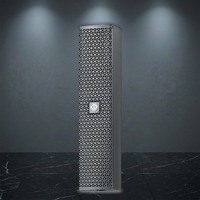 Ensemble de colonnes sonores mono portables LS3 Active en bois, 800W, impédance 8,0 ohms, garantie 3 ans, connectivité XLR/Speakon