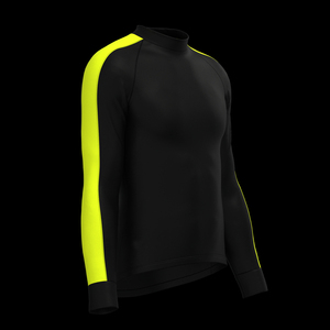 2025 nueva venta al por mayor de deportes personalizados de manga larga de compresión apretado superior gimnasio Fitness entrenamiento ligero desgaste chándales para hombres - Product Image 1