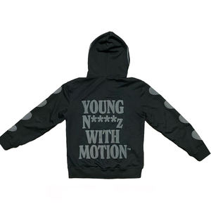 Alta calidad personalizado 3D Puff impresión Logo Pullover EE. UU. Tamaño 100% algodón liso Puff estampado hombres sudadera sudaderas con capucha - Product Image 6