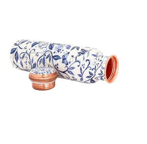 Dernière bouteille d'eau de luxe en cuivre pur de haute qualité disponible en différents styles avec emballage de qualité supérieure Meilleure qualité - Product Image 6