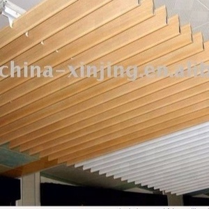 Giá Tốt Tùy Chỉnh Hạt Gỗ Không Thấm Nướ<span class=keywords><strong>c</strong></span> Nhôm U Hình Dạng Vách Ngăn Hồ Sơ Tuyến Tính Mở Lửa Trần Cho Trang Trí - Product Image 5