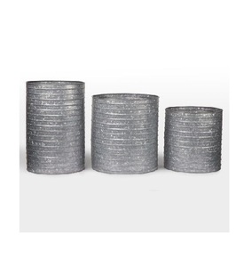 Florero de Metal de lujo de diseño moderno de calidad excepcional, accesorio atractivo para maceta de decoración del hogar - Product Image 6