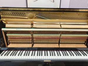 เปียโนตั้งพื้น Kawai KU2D 88 คีย์ คีย์แบบถ่วงน้ำหนัก สไตล์คลาสสิก เปียโนอะคูสติกสำหรับการเล่น ติดตั้งบนพื้น ไม้แท้ แผ่นสะท้อนเสียงไม้เนื้อแข็ง - Product Image 5